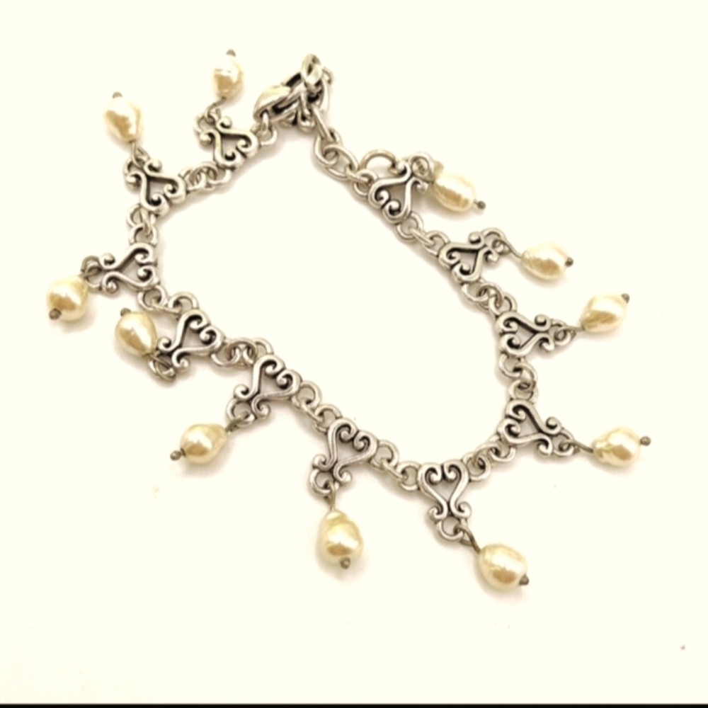 Brighton Pearl Charm Bracelet - 5533